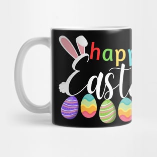 Happy Easter Bunny Rabbit Face Funny Easter Day Mug